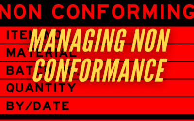 Non Conformance Reports for Manufacturing