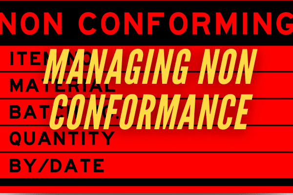 Non Conformance Reports for Manufacturing